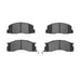 Disc Brake Pad Dynamic Friction 1311-0500-00