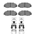 Disc Brake Pad Set Dynamic Friction 1600-0503-01