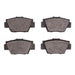 Disc Brake Pad Set Dynamic Friction 1551-0504-00