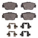 Disc Brake Pad Dynamic Friction 1310-0504-01