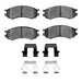 Disc Brake Pad Dynamic Friction 1310-0507-01