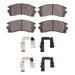 Disc Brake Pad Dynamic Friction 1311-0509-01