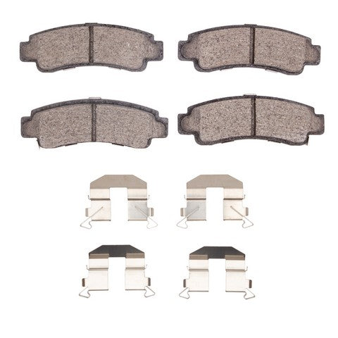 Disc Brake Pad Set Dynamic Friction 1551-0511-01
