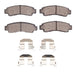 Disc Brake Pad Set Dynamic Friction 1551-0511-01