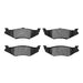 Disc Brake Pad Set Dynamic Friction 1551-0512-00