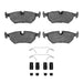 Disc Brake Pad Set Dynamic Friction 1551-0517-01