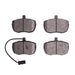 Disc Brake Pad Dynamic Friction 1115-0519-00
