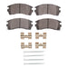 Disc Brake Pad Dynamic Friction 1310-0519-11