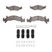 Disc Brake Pad Dynamic Friction 1310-0523-01
