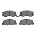 Disc Brake Pad Set Dynamic Friction 1551-0527-00