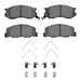 Disc Brake Pad Dynamic Friction 1311-0527-01