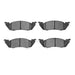Disc Brake Pad Dynamic Friction 1311-0529-00