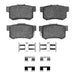 Disc Brake Pad Set Dynamic Friction 1115-0536-01