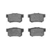 Disc Brake Pad Set Dynamic Friction 1000-0537-00