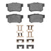 Disc Brake Pad Set Dynamic Friction 1551-0537-03