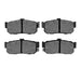 Disc Brake Pad Set Dynamic Friction 1000-0540-00