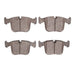 Disc Brake Pad Set Dynamic Friction 1551-0547-00
