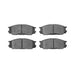 Disc Brake Pad Dynamic Friction 1311-0552-00
