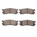 Disc Brake Pad Set Dynamic Friction 1551-0553-00
