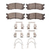 Disc Brake Pad Dynamic Friction 1311-0553-01