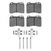 Disc Brake Pad Set Dynamic Friction 1551-0561-11