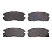 Disc Brake Pad Set Dynamic Friction 1551-0563-00