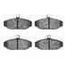 Disc Brake Pad Set Dynamic Friction 1600-0565-00