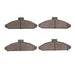 Disc Brake Pad Set Dynamic Friction 1551-0566-00