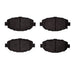 Disc Brake Pad Set Dynamic Friction 1551-0571-00