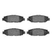 Disc Brake Pad Dynamic Friction 1311-0572-00