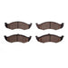 Disc Brake Pad Set Dynamic Friction 1552-0576-00