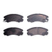 Disc Brake Pad Set Dynamic Friction 1551-0579-00