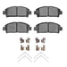 Disc Brake Pad Set Dynamic Friction 1551-0582-01