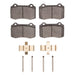 Disc Brake Pad Set Dynamic Friction 1115-0592-01