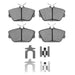 Disc Brake Pad Set Dynamic Friction 1551-0598-01