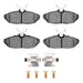 Disc Brake Pad Set Dynamic Friction 1551-0599-01