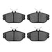 Disc Brake Pad Set Dynamic Friction 1552-0601-00