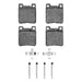 Disc Brake Pad Set Dynamic Friction 1600-0603-03