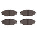 Disc Brake Pad Set Dynamic Friction 1551-0605-00