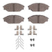 Disc Brake Pad Set Dynamic Friction 1551-0605-01
