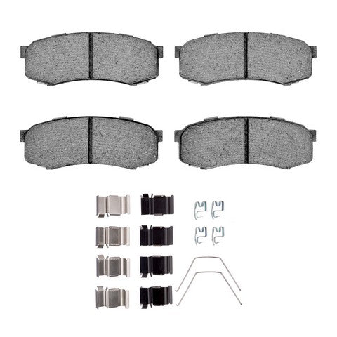 Disc Brake Pad Set Dynamic Friction 1400-0606-01