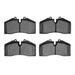 Disc Brake Pad Set Dynamic Friction 1551-0609-00