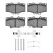 Disc Brake Pad Dynamic Friction 1311-0611-01