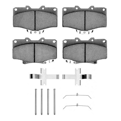 Disc Brake Pad Set Dynamic Friction 1400-0611-01