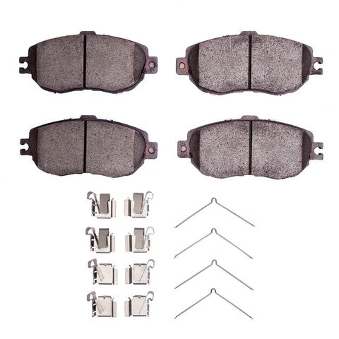 Disc Brake Pad Set Dynamic Friction 1551-0612-01