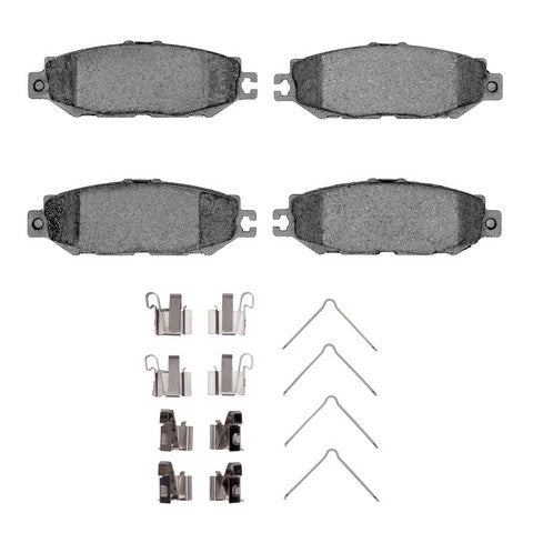 Disc Brake Pad Set Dynamic Friction 1551-0613-01