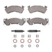 Disc Brake Pad Set Dynamic Friction 1214-0614-01