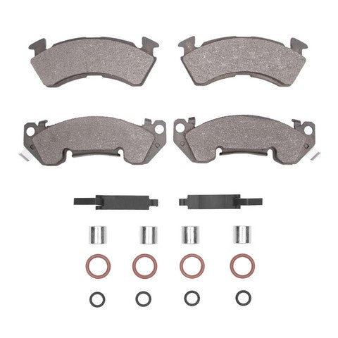 Disc Brake Pad Set Dynamic Friction 1551-0614-01