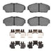 Disc Brake Pad Set Dynamic Friction 1115-0617-01