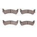 Disc Brake Pad Set Dynamic Friction 1551-0625-00